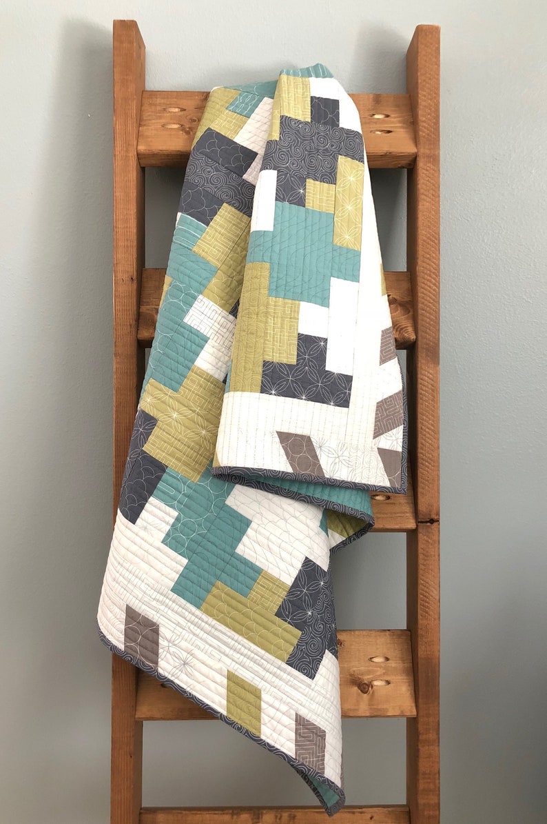 Zen Studio Quilt Pattern Instant PDF Download Modern Quilt Etsy