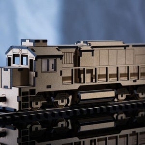 EMD DDA 30 laser cut pattern in DXF
