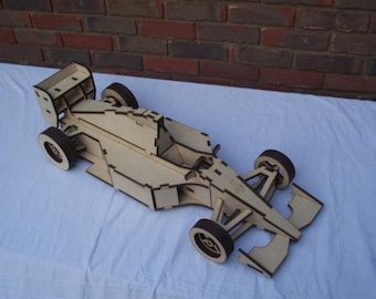 Formula One car DXF Laser cut plans