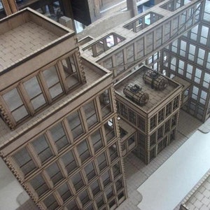 Wargame Scenery Laser Cut Digital Pattern DXF