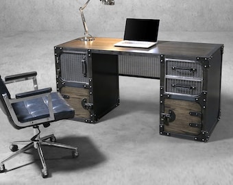 Industrial Desk - Modern Courier Desk