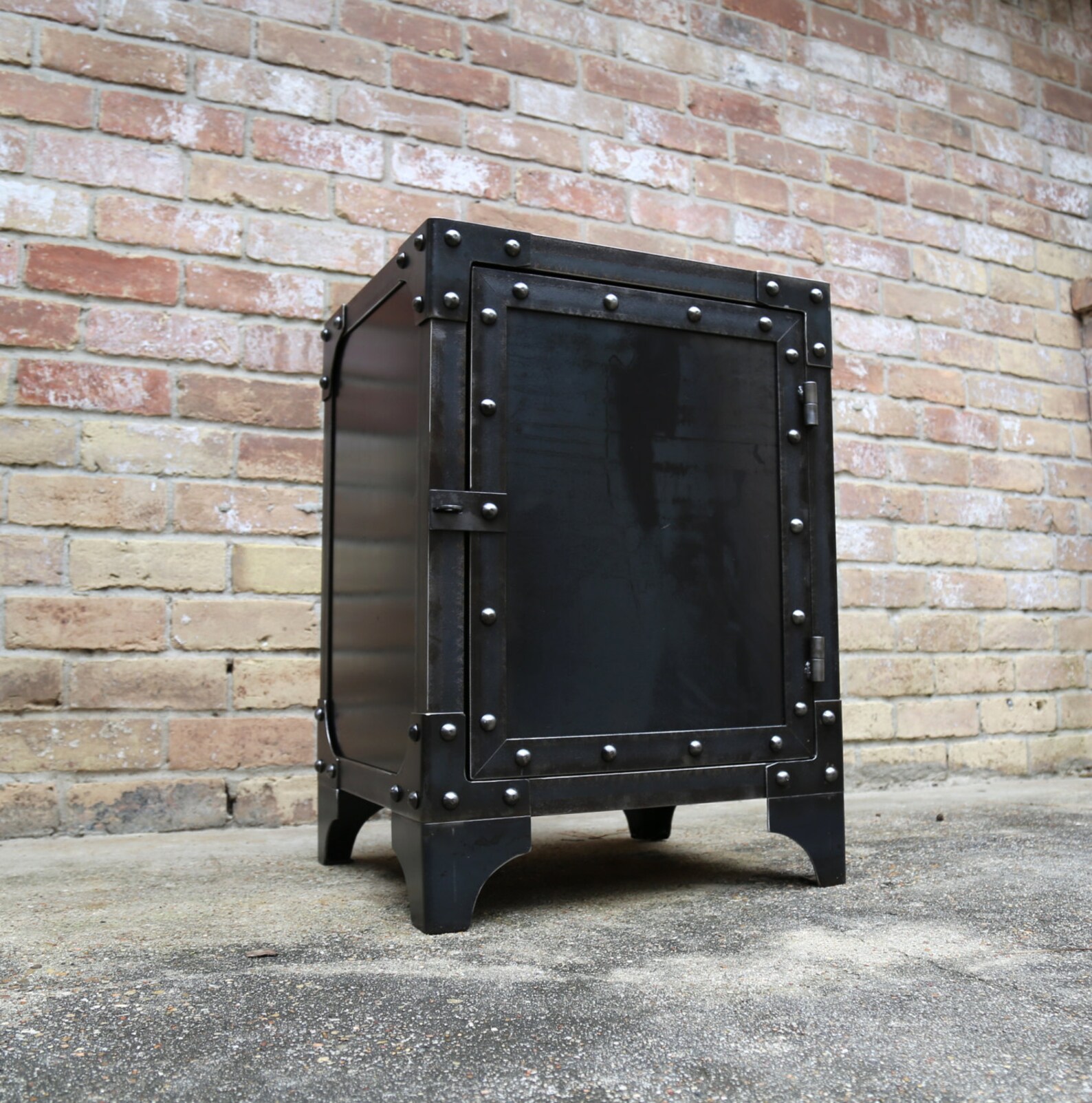 Metallschrank Vintage Nachttisch Schließfach Brust | Etsy