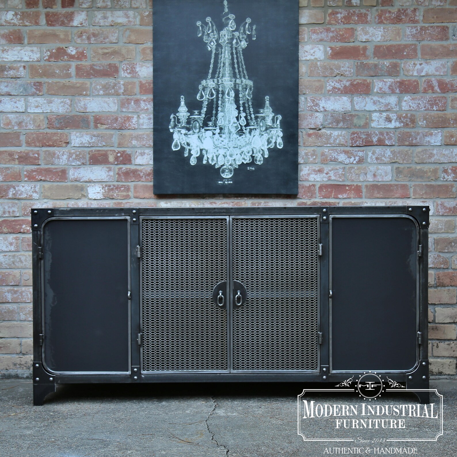 Industrial Liquor Bar Sideboard Steel Buffet Etsy