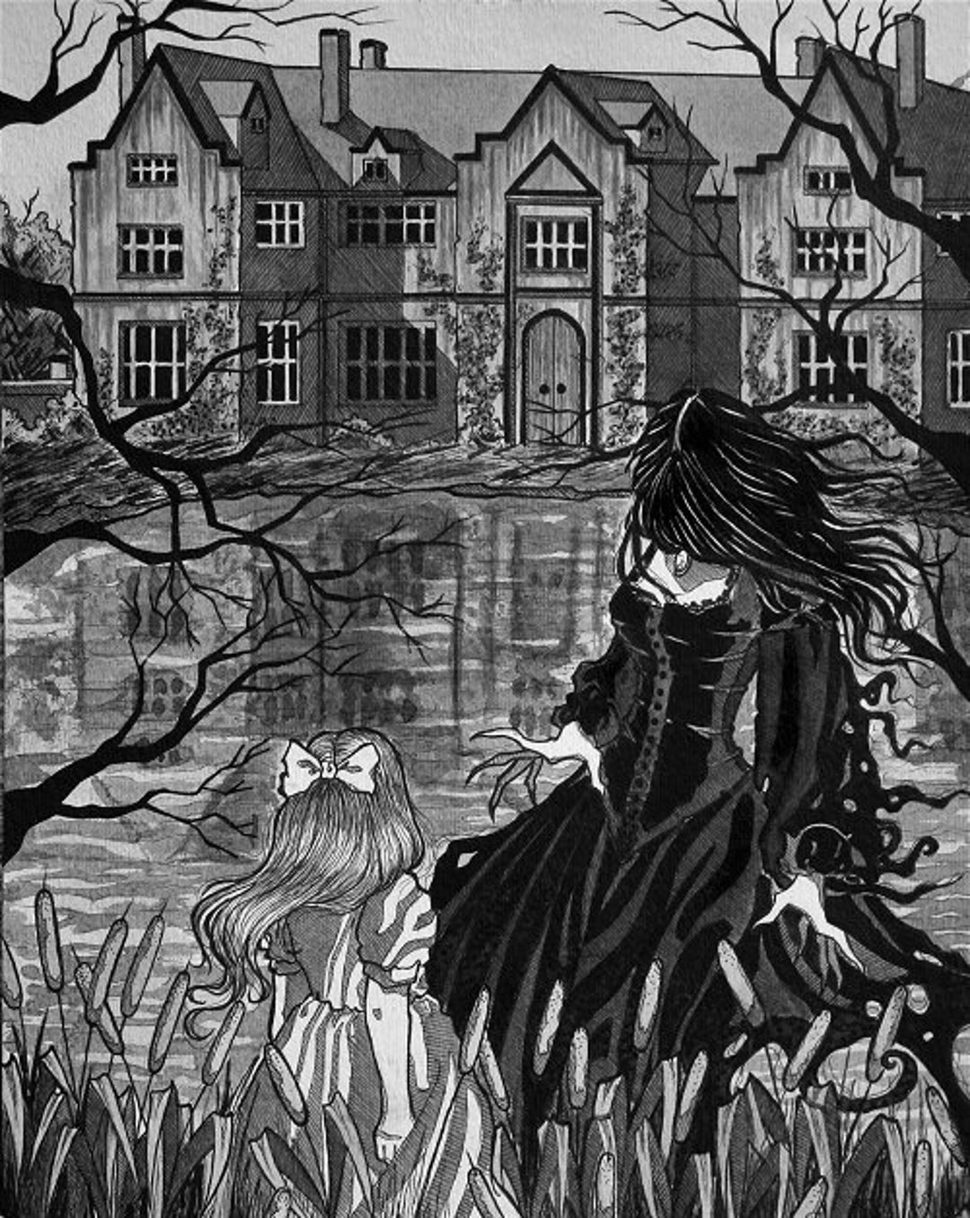 Turn of the Screw Miss Jessel Flora Ghost and Child by