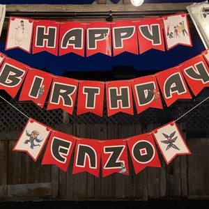 Personalized Disney Big Hero 6 Birthday Banner / Robot Birthday / Happy Birthday Banner / Baymax / Big Hero 7