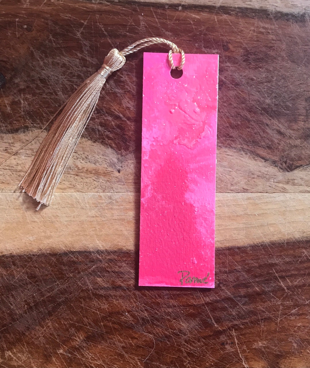 Bookmark, Custom Bookmark, Designer Bookmark, Hand Painted Bookmark