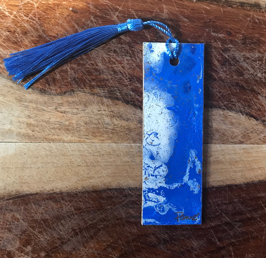 Bookmark Custom Bookmark Designer Bookmark Hand Painted Etsy