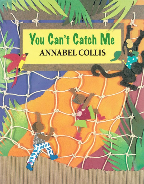 You Can't Catch Me PictureBook for Children colourful | Etsy