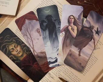 Women of Myth - Set of 5 bookmarks