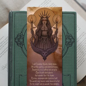 Goddess bookmark - Hecate