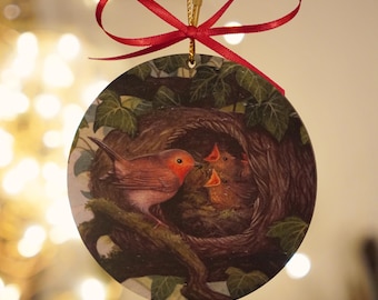 Robin's Nest, Yule tree ornament