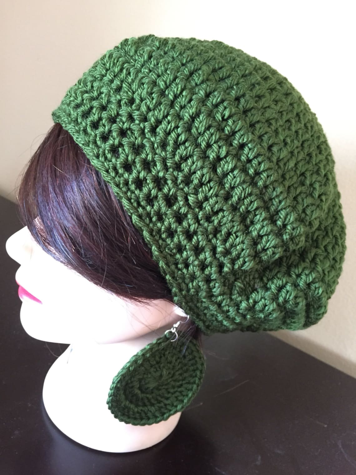 Crochet Beret/Tams/Slouchy Hat/Crochet Tam/Womens Hat/Slouchy Etsy