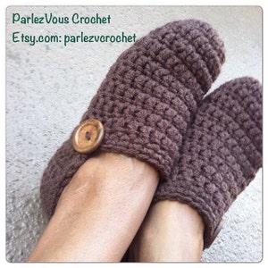 Crochet House Shoes/Adult Booties/ Adult Slippers/Crochet Slipper Boots/Gifts for Him/Gifts for Her/Crochet Mens Slippers/Unisex Slippers