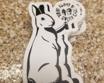 Finché ogni gabbia non sarà vuota adesivo