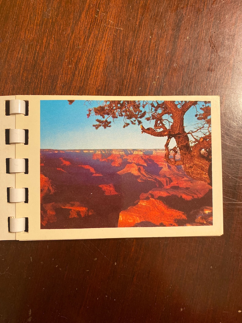 souvenir photo book Grand Canyon National Park Arizona