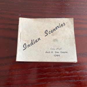 Souvenirfotoboek met Indiase landschappen