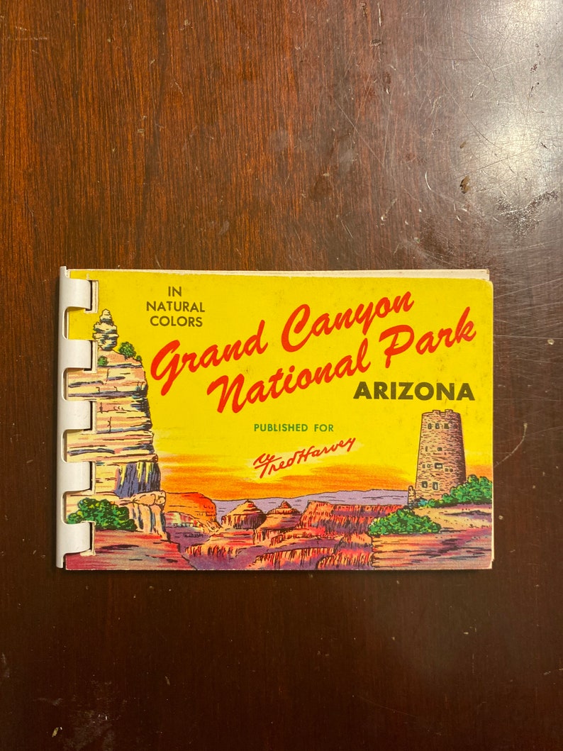 souvenir photo book Grand Canyon National Park Arizona