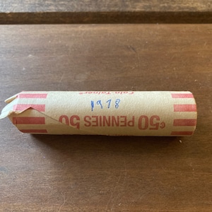 Rollo de centavos de 1978 en circulación