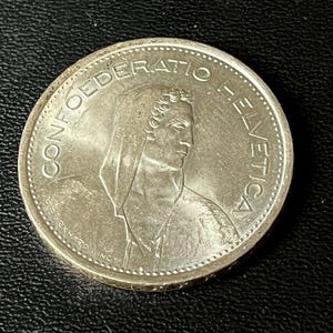 フランス 5フラン 硬貨 1960年 フランス 5フラン銀貨 1960年銘 種まく女神 量目11.9g 銀835 極