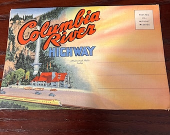 Postales de la carretera del río Columbia