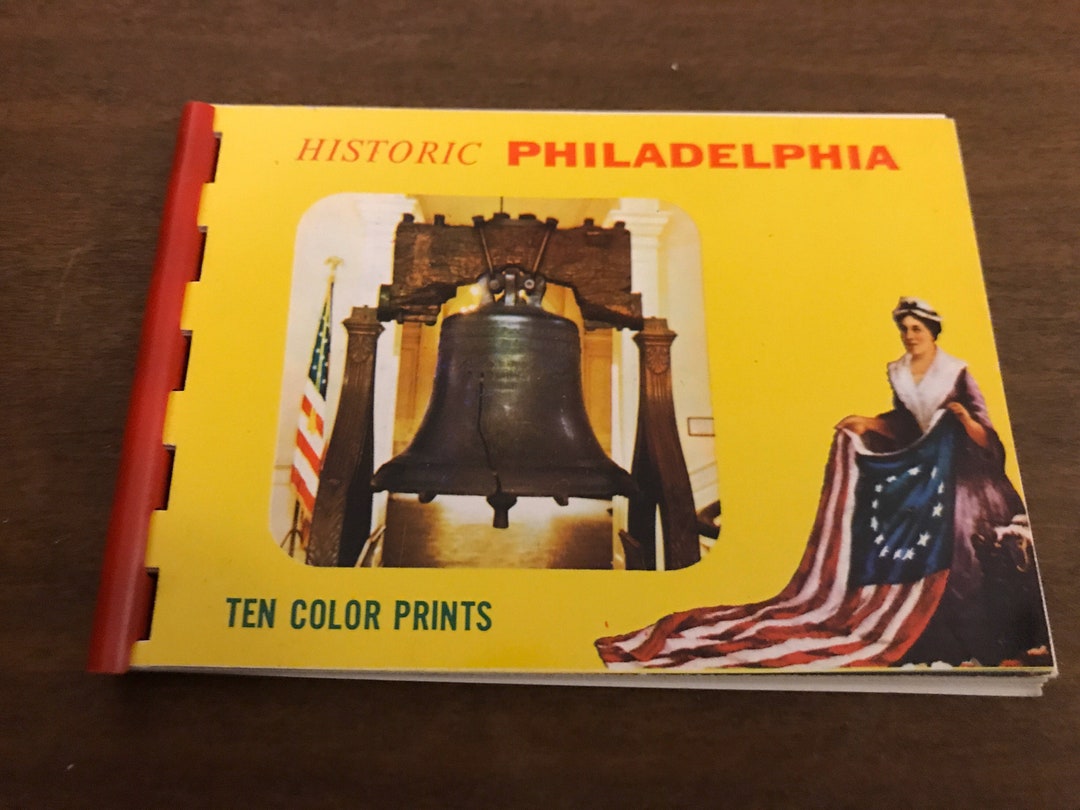 Souvenir Photo Book Philadelphia Etsy