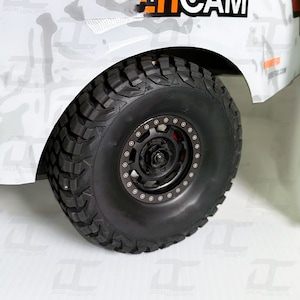 Kit de calcomanías decorativas para llantas Beadlock para Traxxas Unlimited Desert Racer (UDR)
