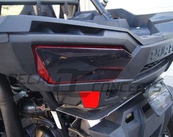 Cache feu arrière fumé pour Polaris RZR 1000