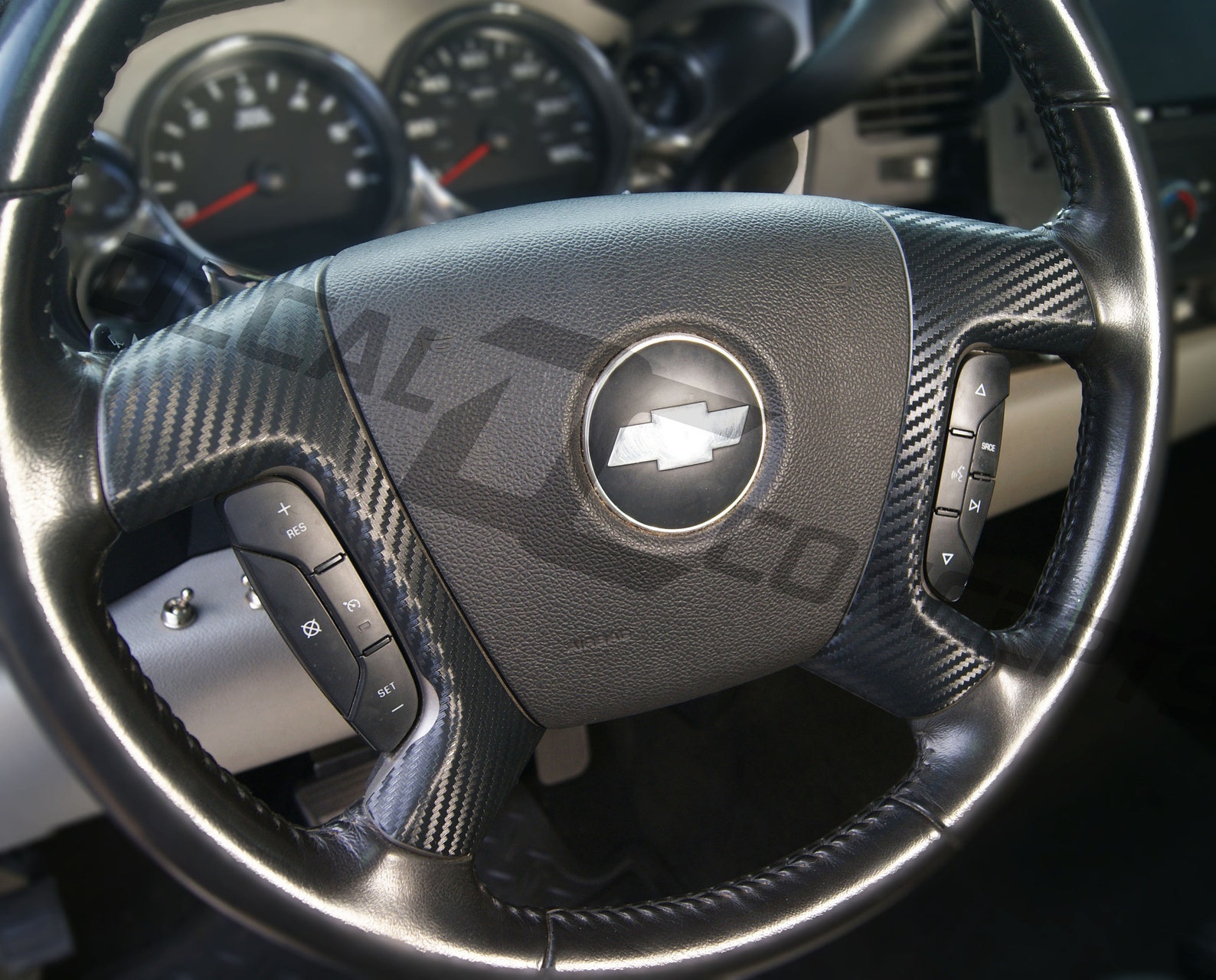 0713 Chevy/gmc Full Steering Wheel Spoke Overlay Decal Kit Etsy