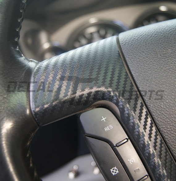 GM Steering Wheel Button Decals For Sierra, Silverado, Escalade & More - Black