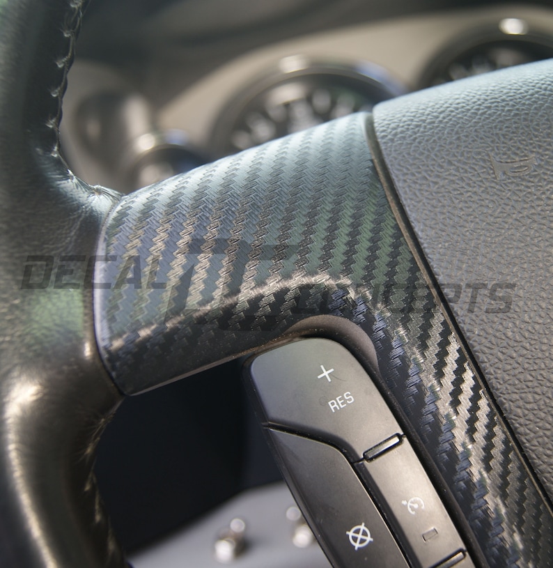 0713 Chevy/gmc Full Steering Wheel Spoke Overlay Decal Kit Etsy