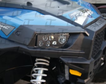Kit de superposition de stickers pour phares pour Polaris RZR 1000