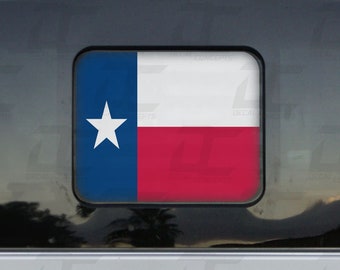 Texas State Flag Rear Window Printed Accent Decal For Ford F150/F250 (2015-2025)