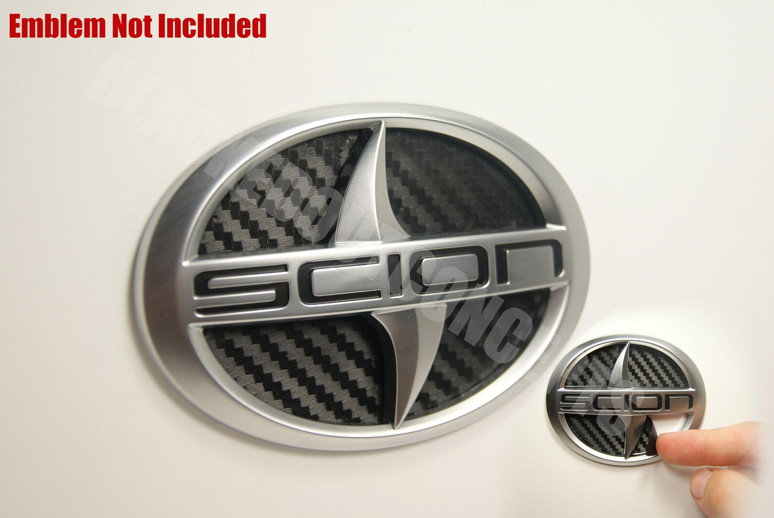 112013 Scion TC Carbon Fiber Rear Trunk Inlay Emblem Vinyl Etsy