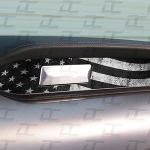 American Flag Passenger Dash Trim Accent Decal For Ford Mustang (2015-2023)