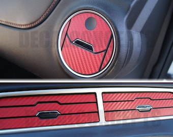 Camaro Carbon Fiber Interior Vent Decal kit (2010-2015)