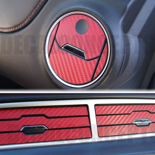 Camaro Carbon Fiber Interior Kit Etsy