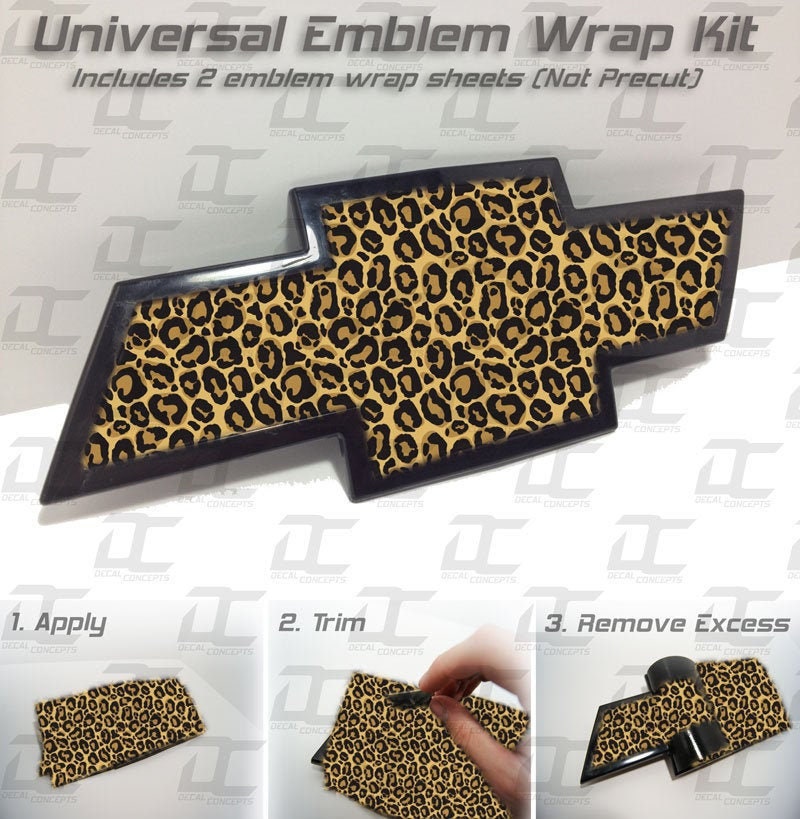Leopard on sale chevy bowtie