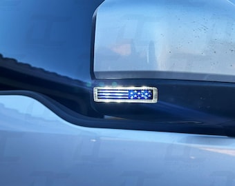American Flag Side Mirror Accent Decal Kit For Ford F150 (2015-2020)
