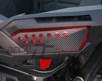 Kit de superposition de décalcomanies décoratives pour feux arrière pour Polaris RZR 1000