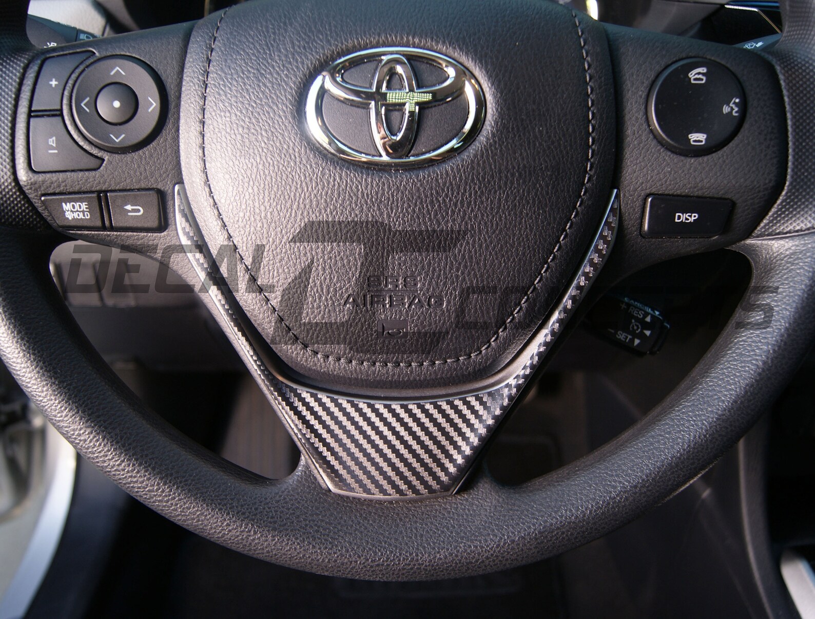 20142018 Toyota Corolla Lower Steering Wheel Accent Decal Kit Etsy