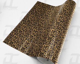 Cheetah Pattern High Tack Vinyl Wrap Material