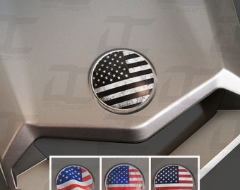 Emblem Decal Overlay Pack - American Flag Style -For Can am Maverick X3