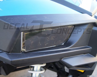 Cache phares fumés pour Polaris RZR 1000