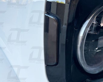 Smoked Tint Front Side Marker Accent Decal Kit For Ford Bronco (2021+)