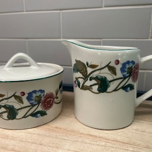 The Castle Garden Collection by CITATION Creamer & Sugar Bowl with Lid