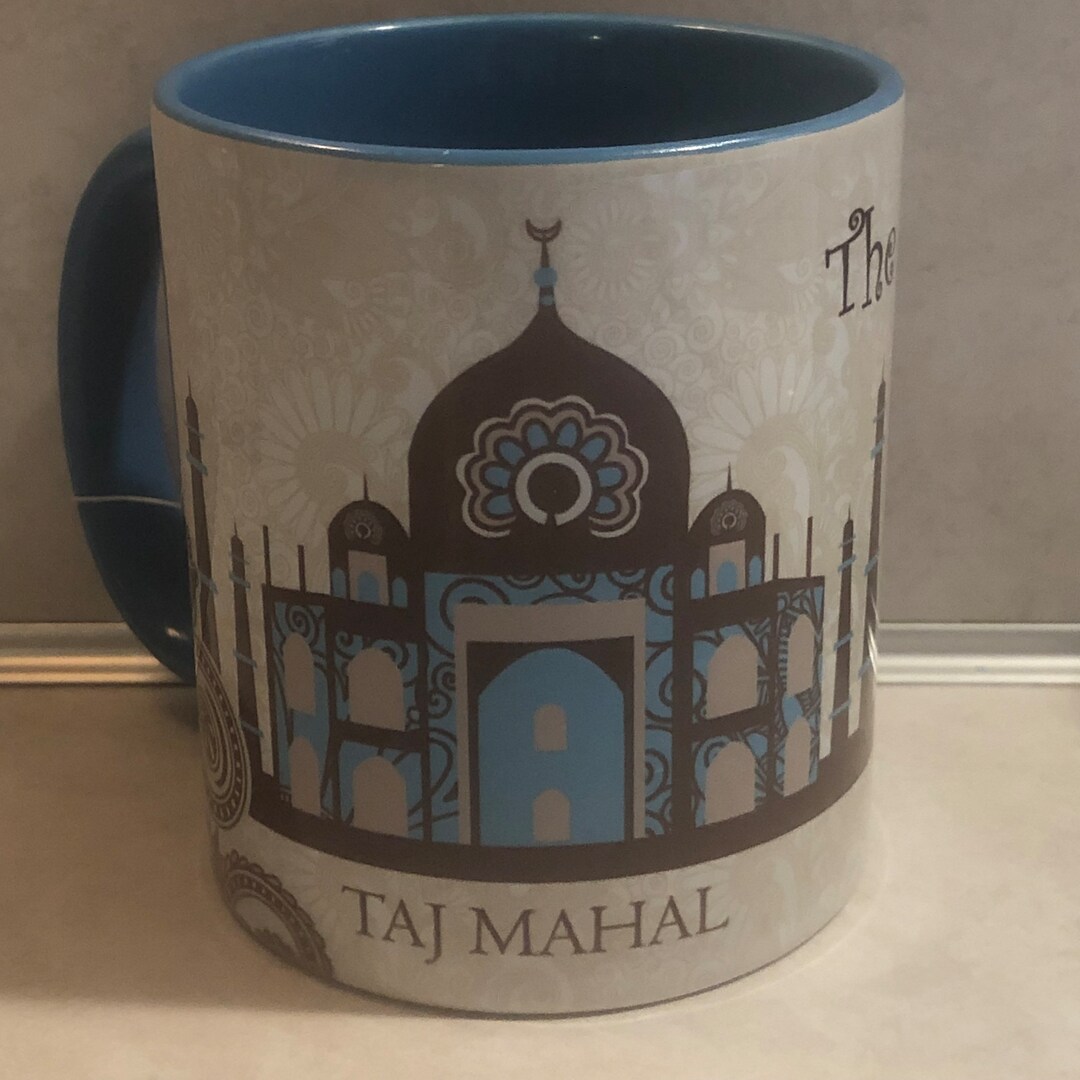 Taj Mahal I Love India Souvenir Mug Cup Etsy