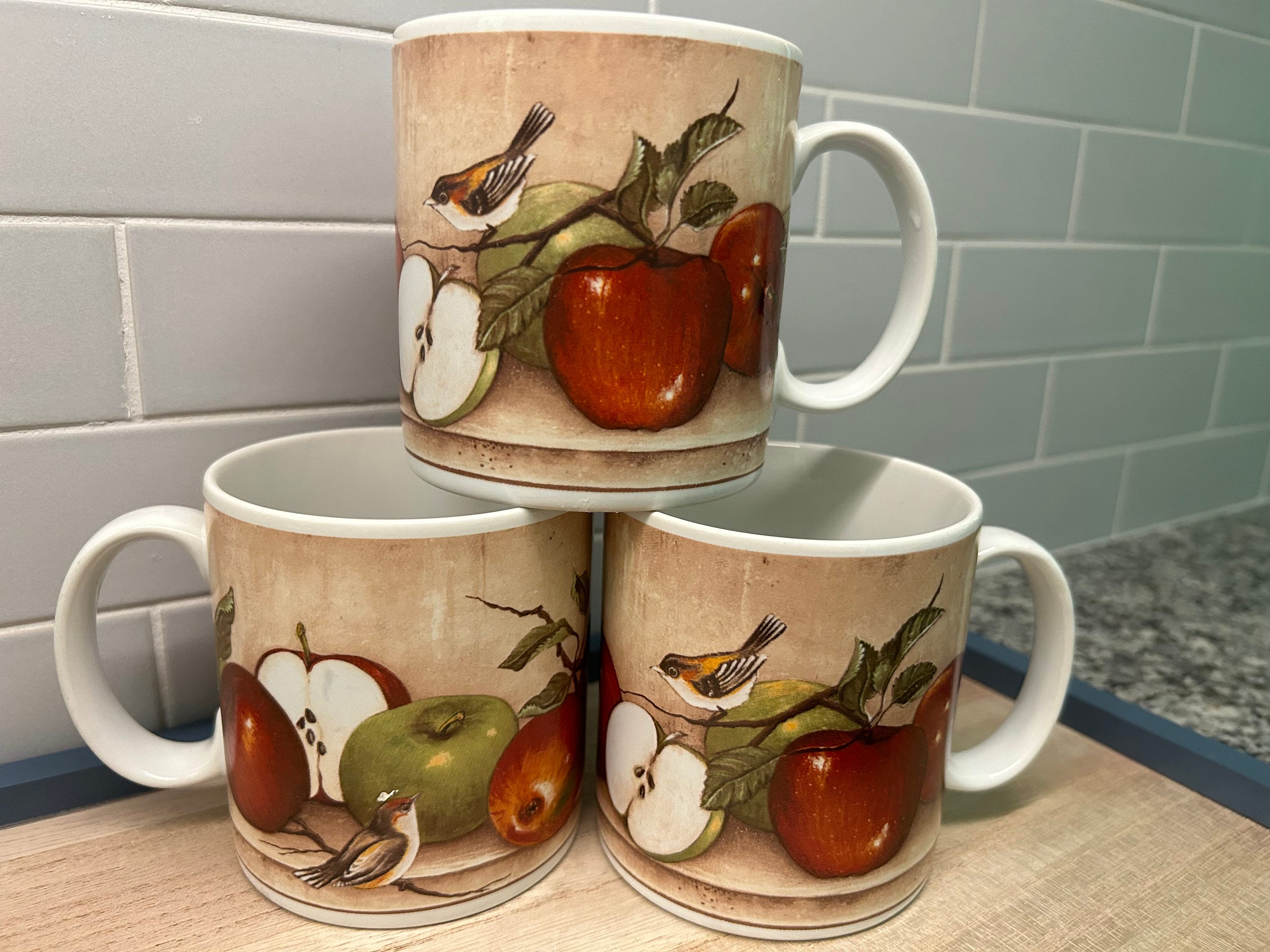 Vintage Apple Mug - Etsy Vintage Apple Mug - Etsy