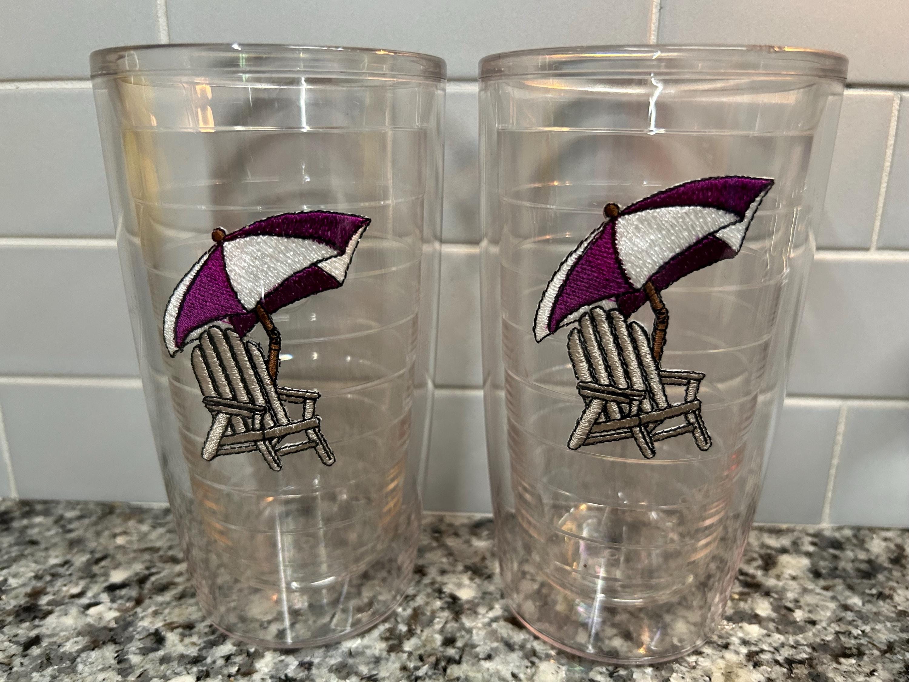 Tervis Wrap Individual tumbler con coperchio Ohio St U Brutus Col2 16oz Clear