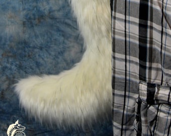 Choose your Color: Jumbo Wolf Fursuit Tail