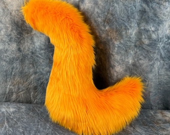 READY TO SHIP!!! Golden Yellow Wolf Tail